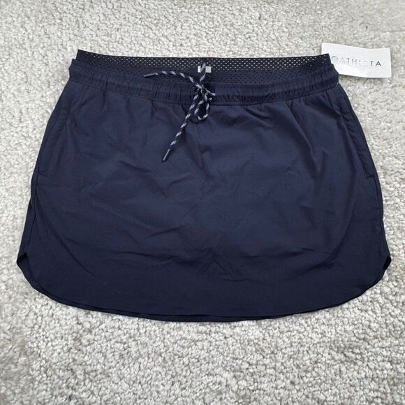 Athleta Crest Skirt Skort Navy Blue NEW - Picture 2 of 12